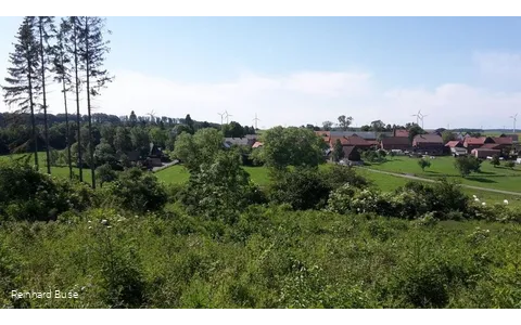 Blick auf Borntosten